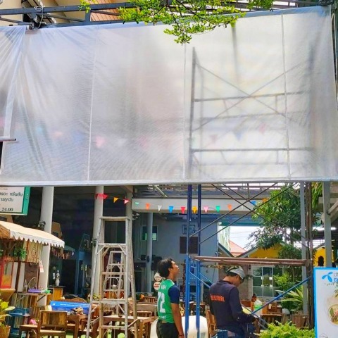 รับติดตั้งผ้าใบร้านค้า ราคาถูก